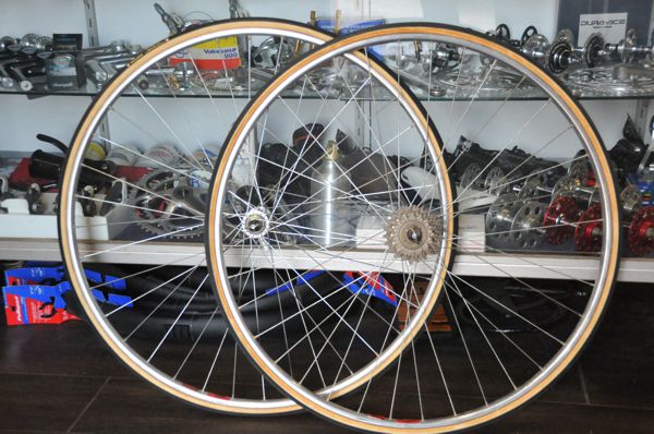 Complete wheels. Hand-built Retro Road Wheels
